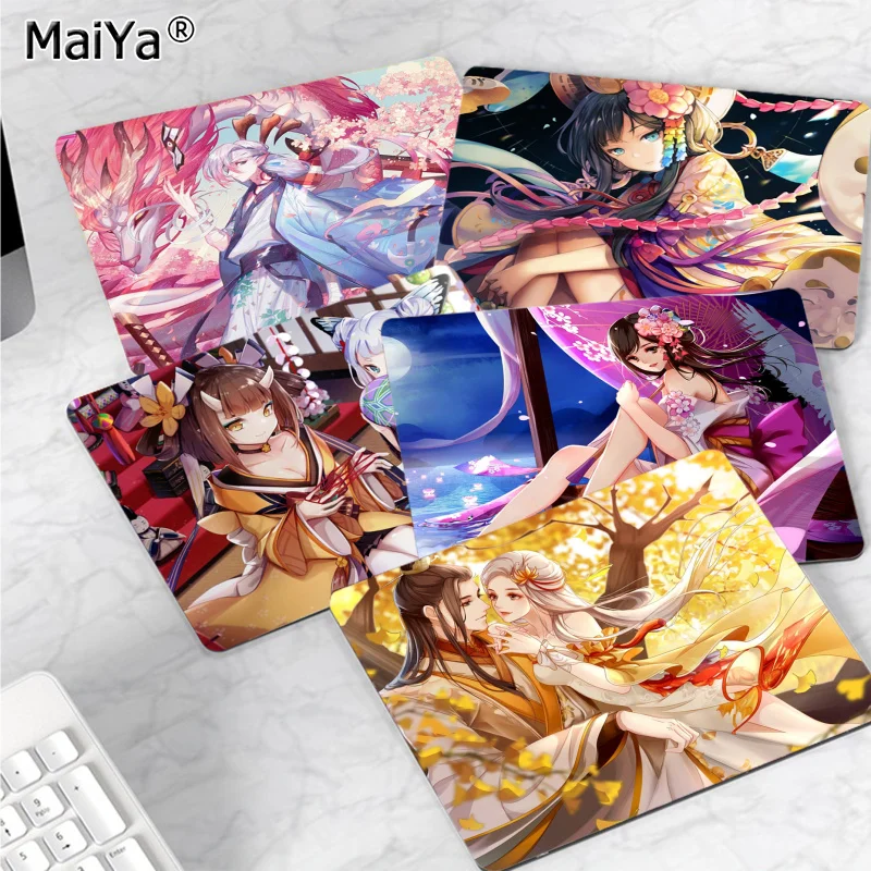 

Onmyoji Gaming Mousepad Anti-Slip Gaming Mouse Pad Gamer Desk Mat Keyboard Pad Decoration Mause Pad Office Desk Accessories