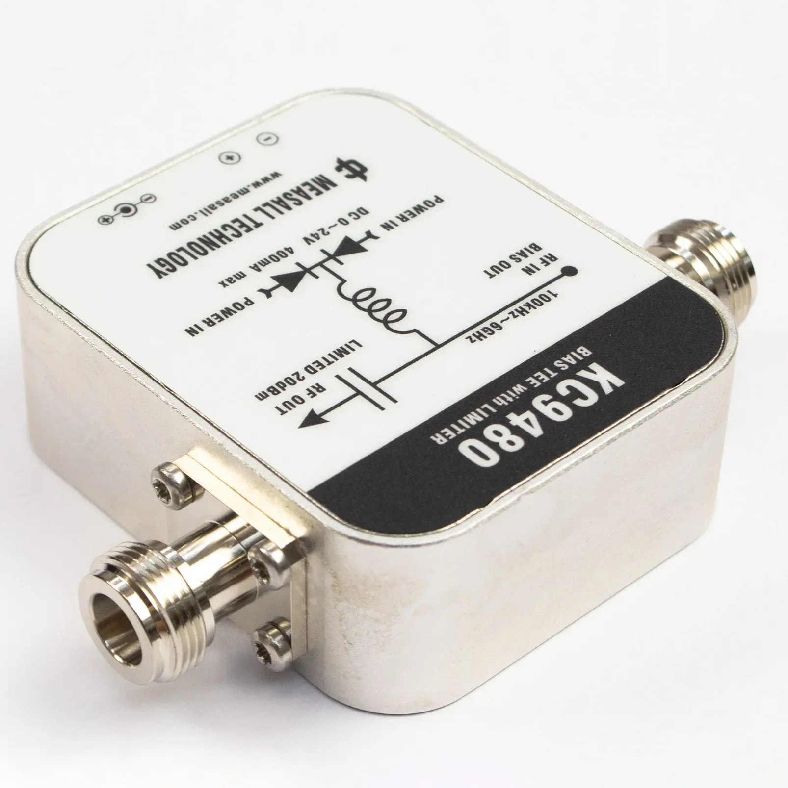 

Brand New KC9480 1MHz-6GHz Antenna Matching DC Bias Biased Feeder Power Supply Reliable 1MHz-6GHz Antenna Power Limiting Feature