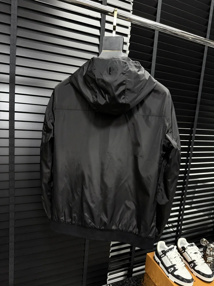 

Casual Hooded Jaet Men's Faion Urban Sle Spring Autumn New Sle Small Monster Versatile Outerwear Windproof Long Sve