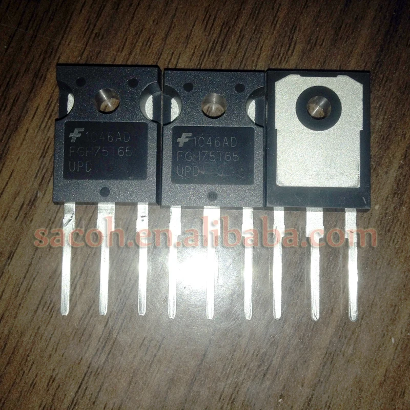 

10PCS/lot FGH75T65UPD FGH75T65SHD FGH75T65SQD FGH75T65SQDT TO-247 75A 650V Field Stop Trench IGBT New Original IC