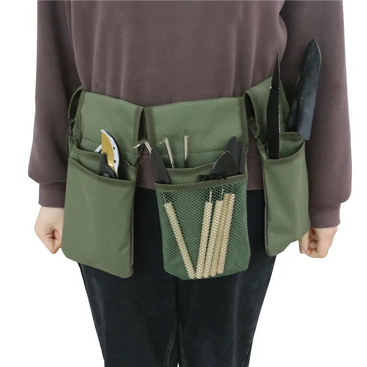 Garden Canvas Tool Belt Pouch Pocket Tool Organizer Belt garden tool belt