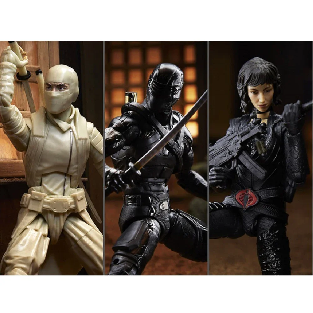 G.I. Joe Classified Series Snake-Eyes Origin Baroness Strom Shadow 6