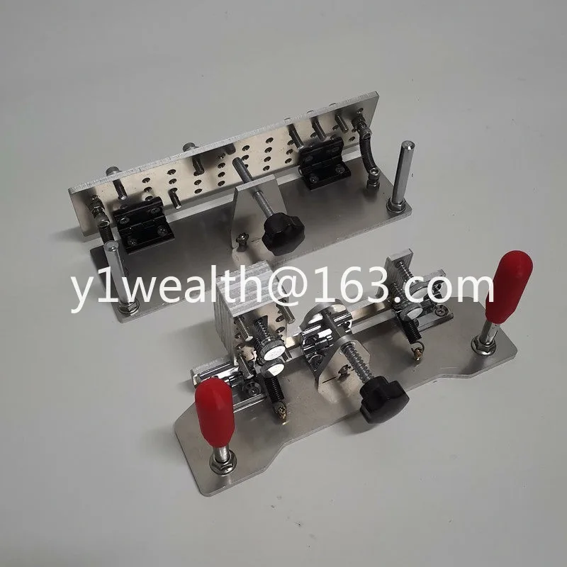 Hand-held V-clip belt machine Stainless steel 304DIY cutting tool Professional fixed angle sharpener Blank opening rough
