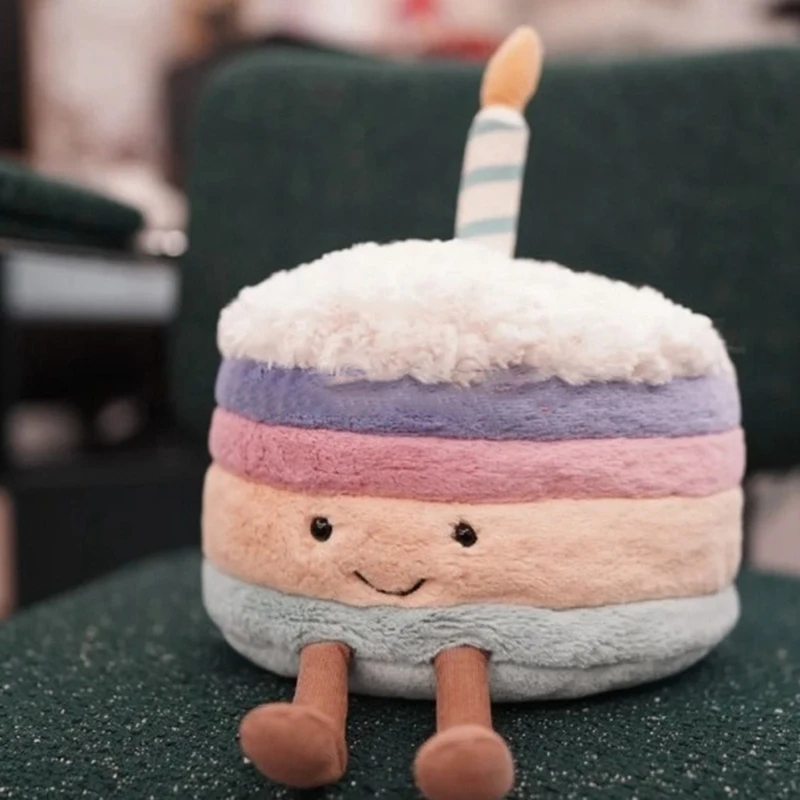 Torta di compleanno Peluche Bambola Torta Bambola Negozio carino Bambola Regalo di compleanno Bambola Peluche