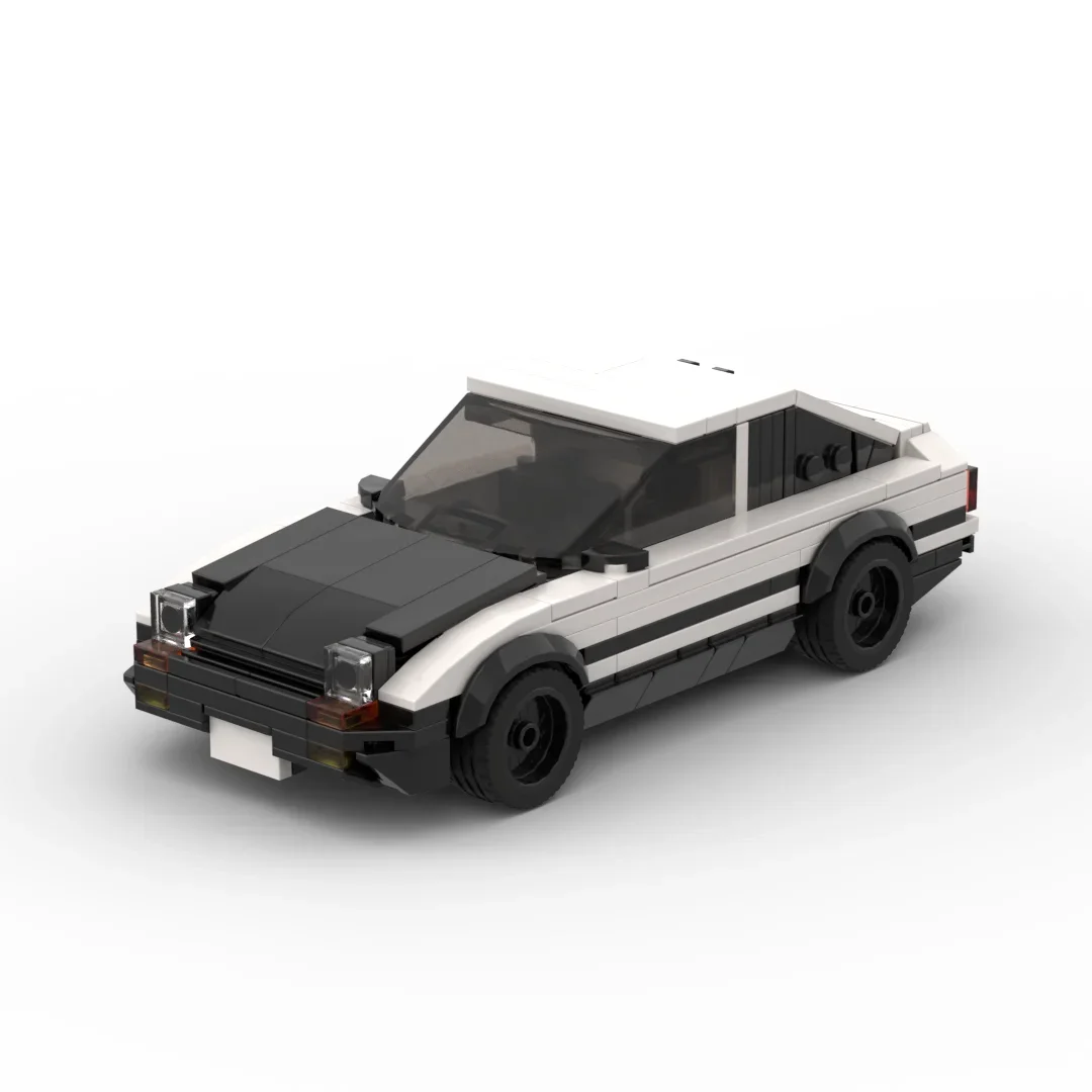 

InhawBrick Speed Racing Sport Vehicle Racer AE86 Белый автомобиль Строительный блок Взрослые наборы кирпичей Модель игрушки для детей
