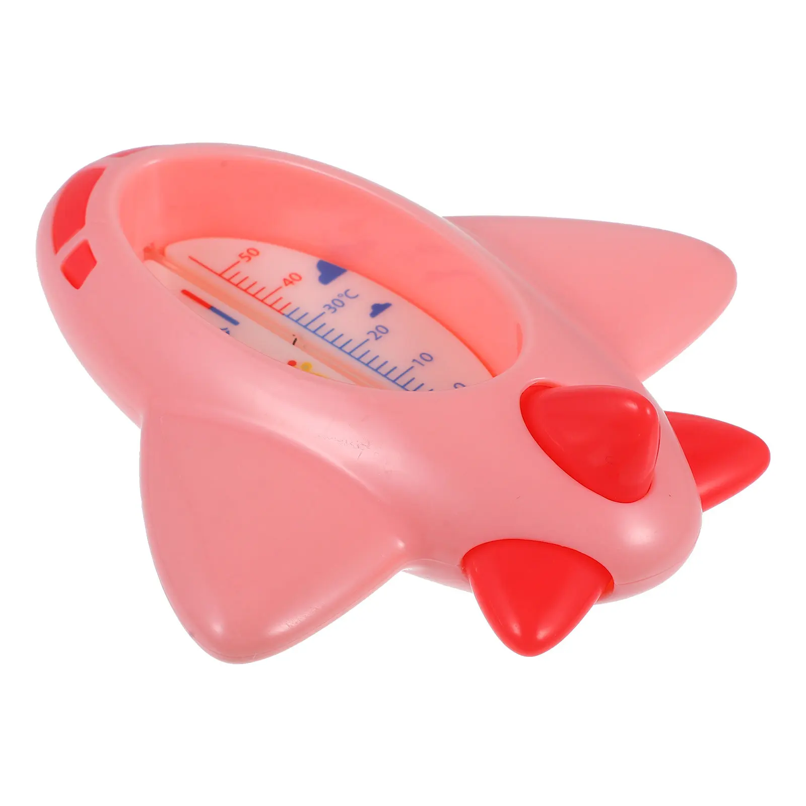 

Детский термометр для ванны в форме мультяшного самолета, многофункциональный прибор для измерения температуры в помещении и в ванной, термометр для детской ванны