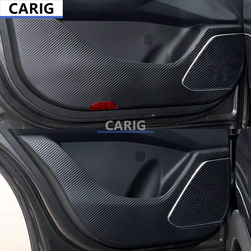 For GAC MOTOR TRUMPCHI GS4 20-22 Door Anti-kick Sticker Modified Carbon Fiber Interior Car Film Accessories Modification