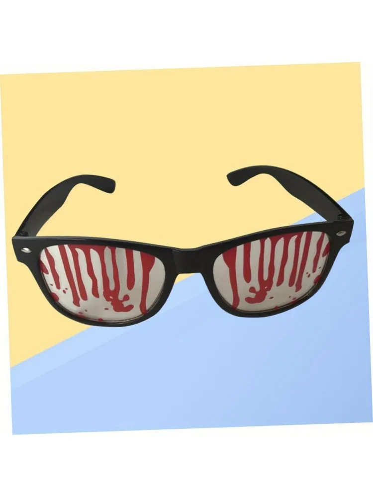 Bloody spaventoso occhiali accessori per costumi occhiali Fiesta decorazioni forniture accessori per abiti giocattolo Prom Vampire Gore