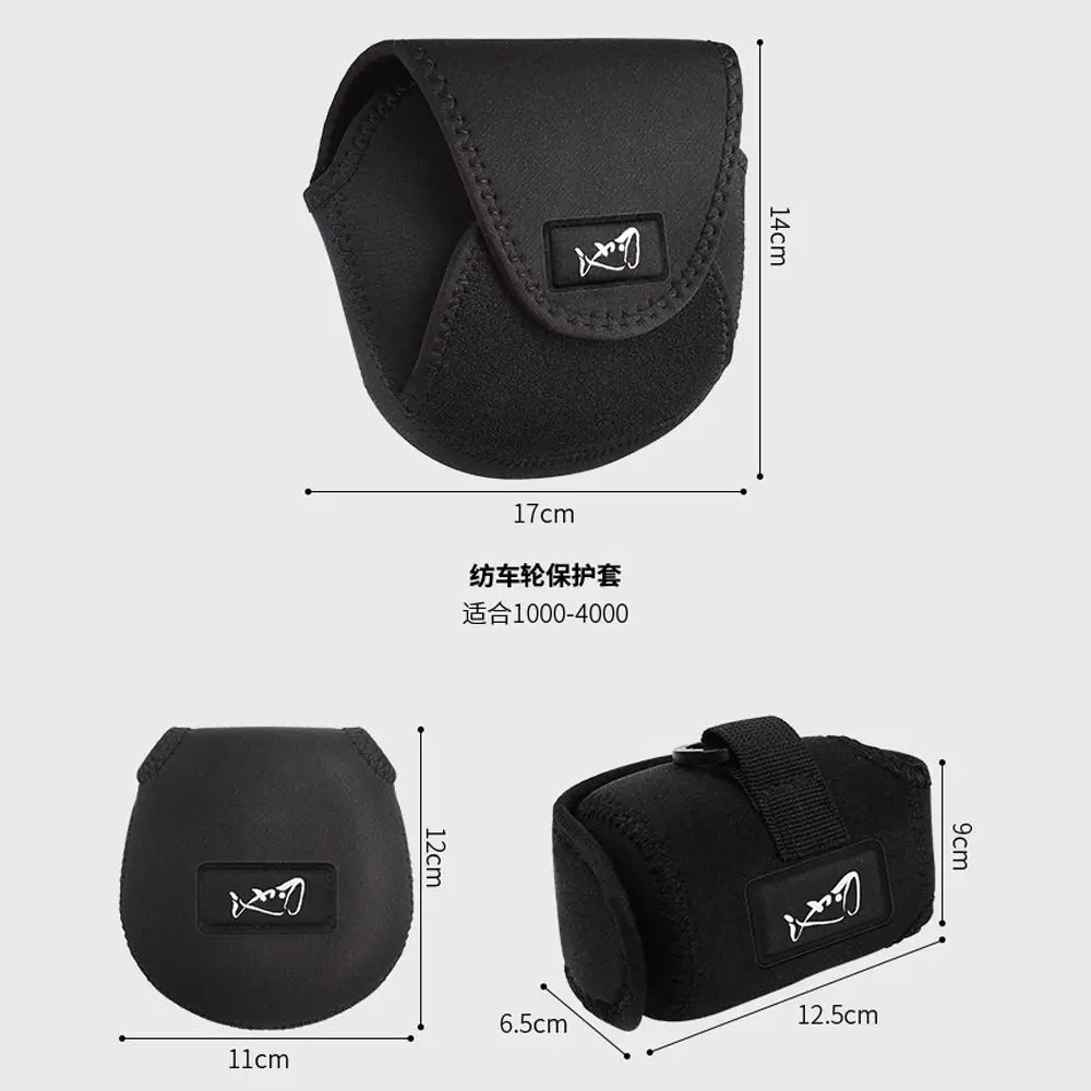 قطرة عجلة حقيبة التخزين الصيد رود ملزمة حزام الصيد قضيب حامل حزام الصيد رود الغطاء الواقي الصياد اكسسوارات عدة #4