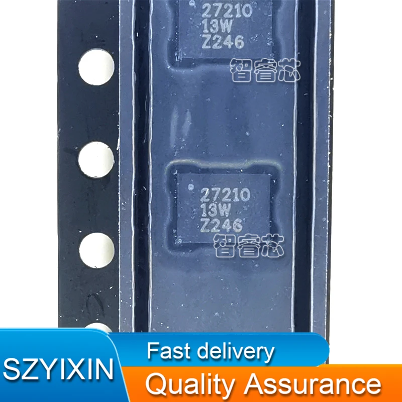 5Pcs/Lot New Original BQ27210 BQ27210DRKR silk Screen 27210 QFN10 Battery Power Management Chip  In Stock