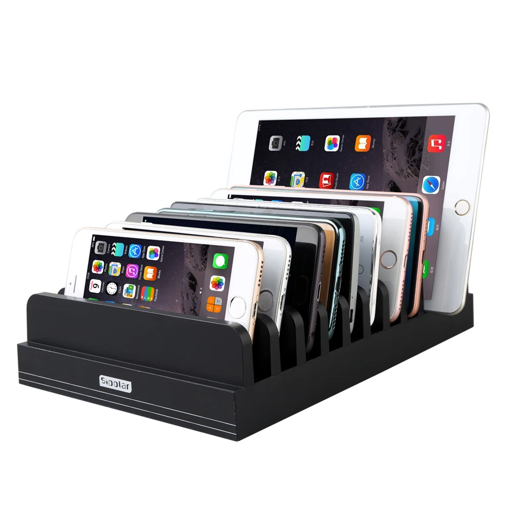 

Sipolar 11 Slots Stand Mobile Phone Holder Multi Devices Organizer Phone Stand Smartphone Tablets Accessories