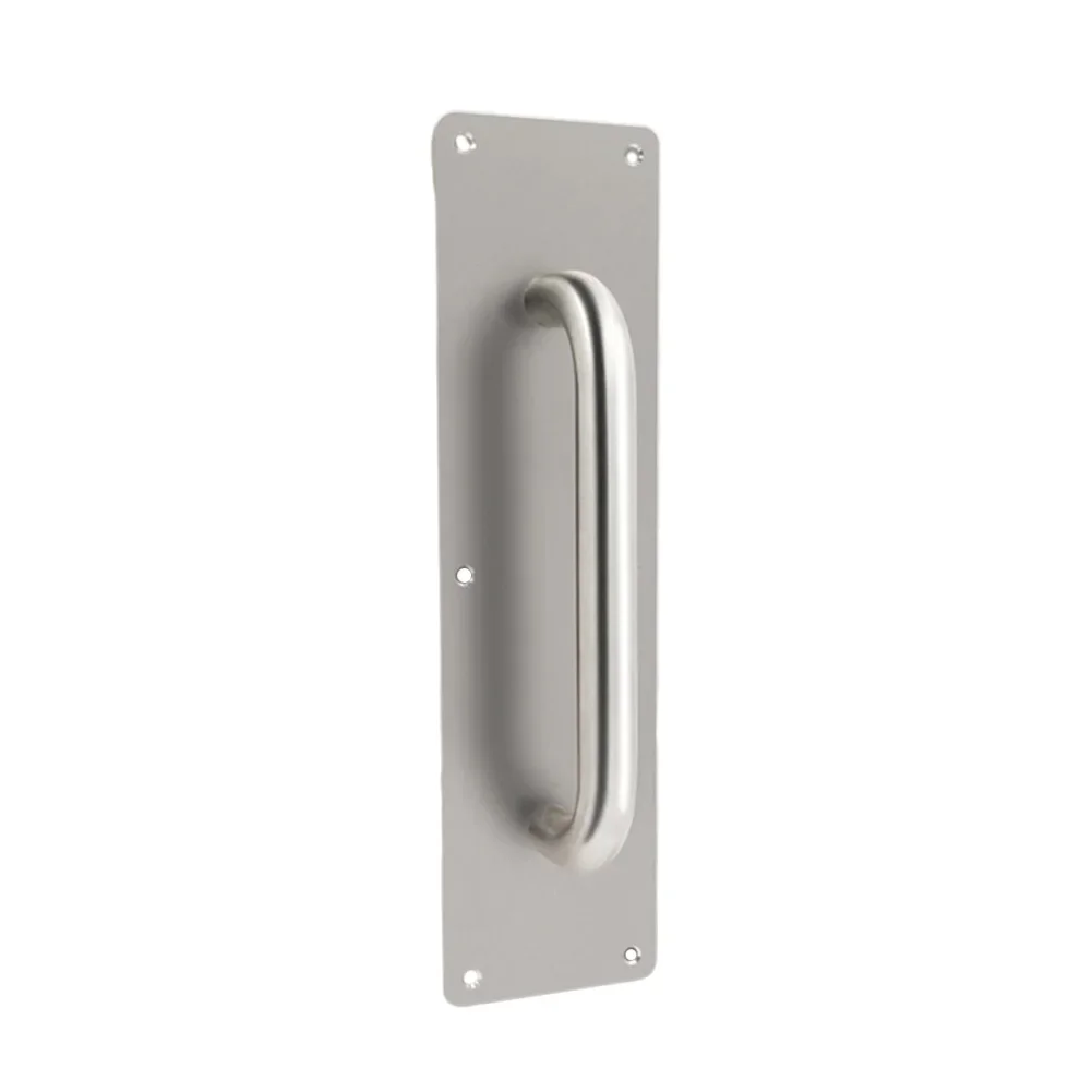 

Functional Stainless Steel Push Pull Handle for Wooden Doors Designed for Stability and Ease of Use in Various Settings