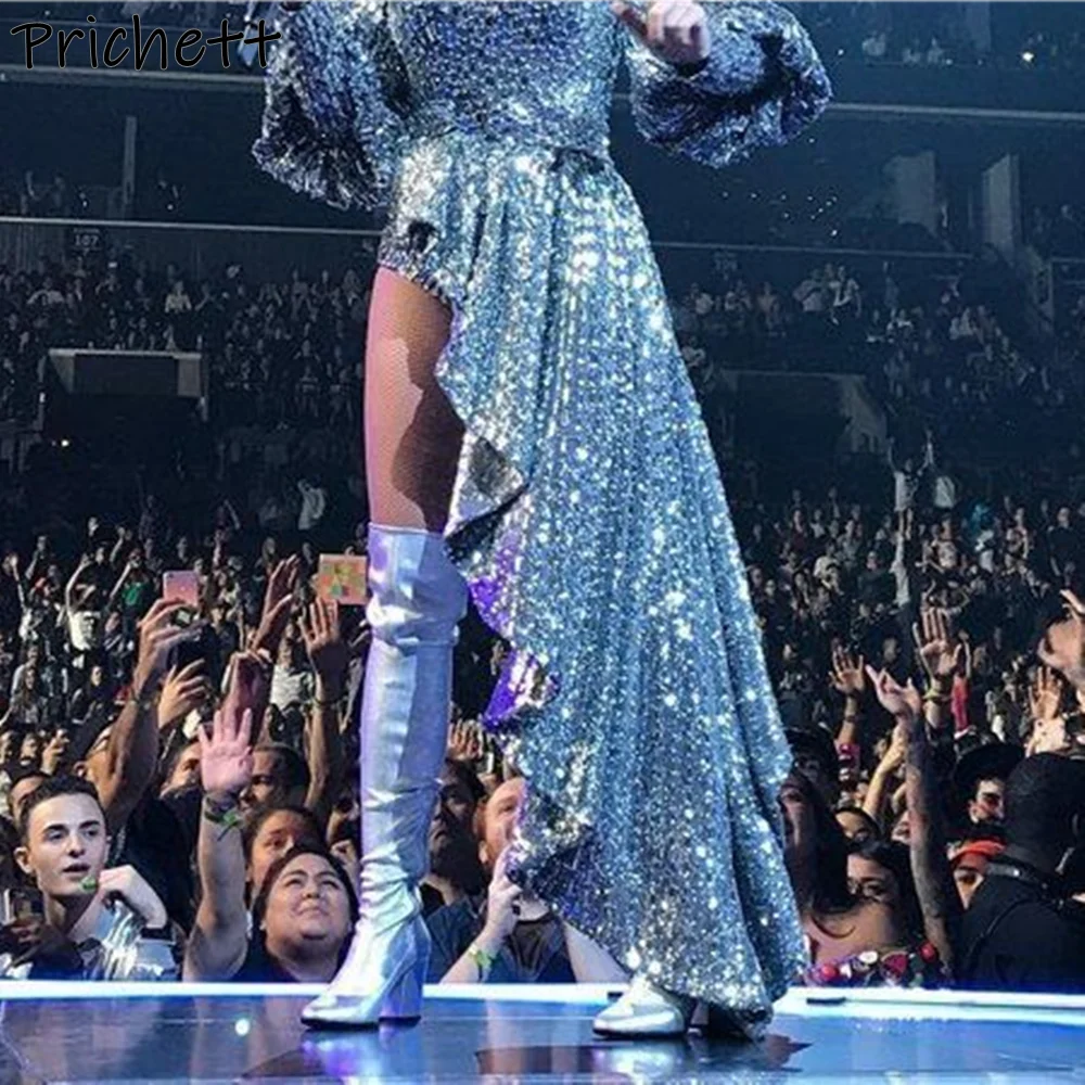 فضي وصمة عار الفخذ أحذية عالية الصلبة جولة تو حذاء بكعب سميك الجانب سستة المرأة الشتاء المرحلة أحذية دافئة مثير أحذية أنيقة 2025