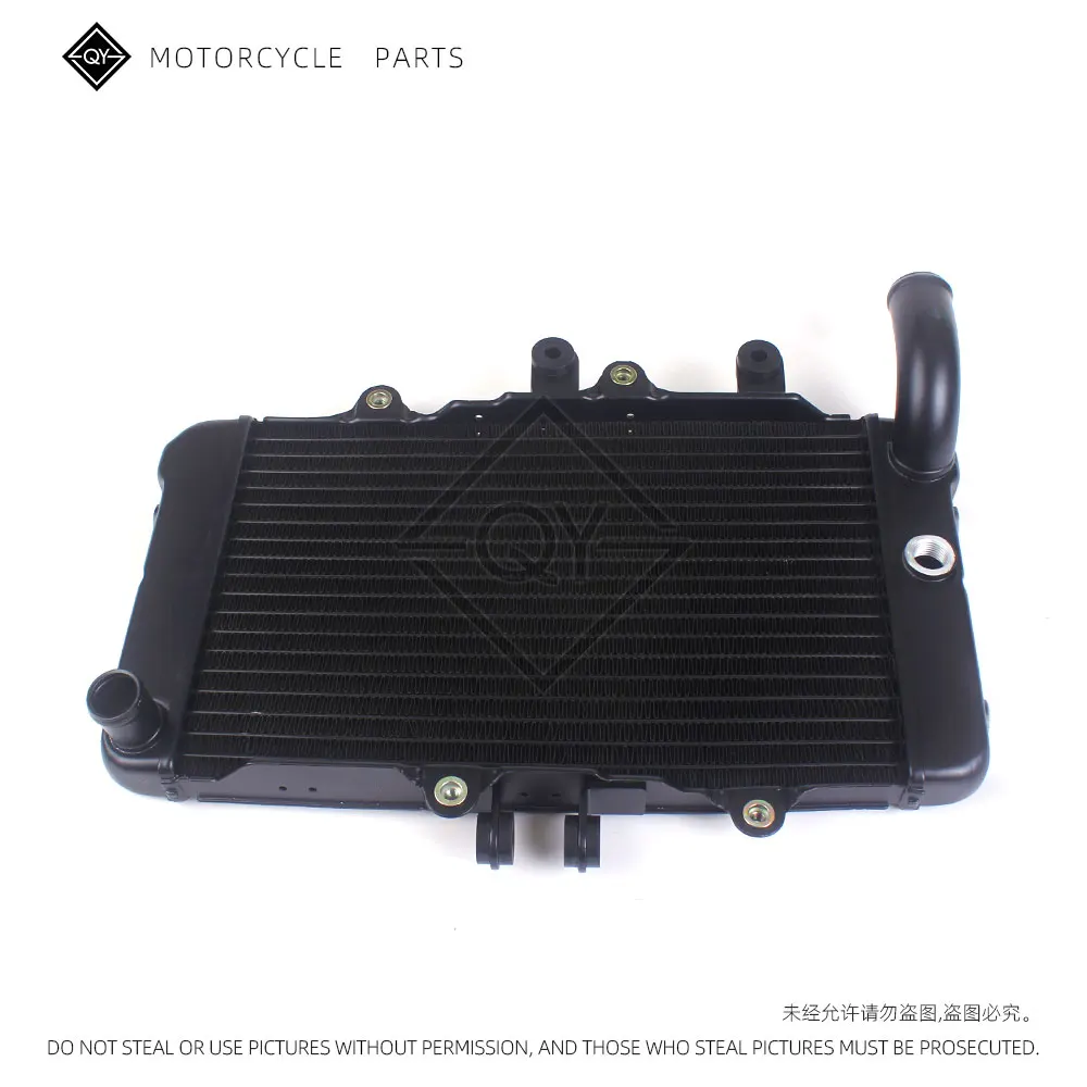 LQYL Motorcycle Aluminium Radiator Cooler Cooling Water Tank For HONDA  BORS400 BORS 400 650 NTV650 1988 1989 1990 88 89 90 