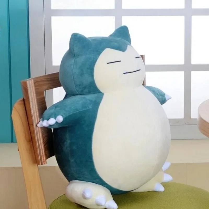 

30 см ~ 50 см аниме реалистичный Пикачу Снорлакс плюшевая игрушка животное кукла мягкий диван автомобиль-кровать подушка декор комнаты орнамент детский подарок