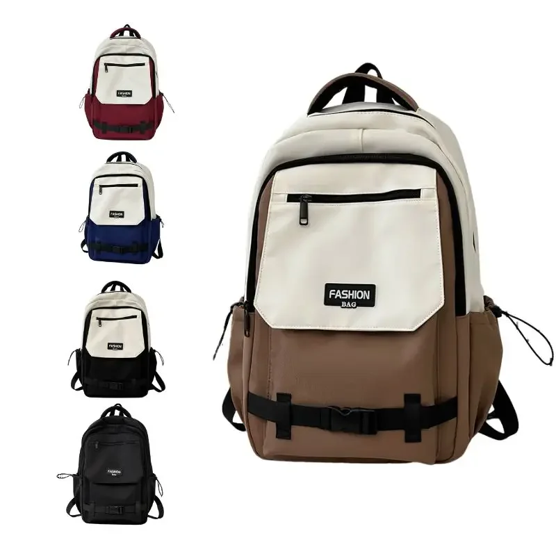 

Lightweight High School Bag,School Backpack with Lots of Pockets,Cute Bookbag for Teens Boys Girls,Casual Daypack Bag for School