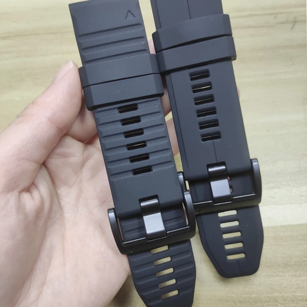 22/26mm bandas de silicone quickfit para garmin fenix 7 7x 6 6x pro 5 5xplus pulseira de relógio original para fenix 8 pro epix gen 2 pulseira