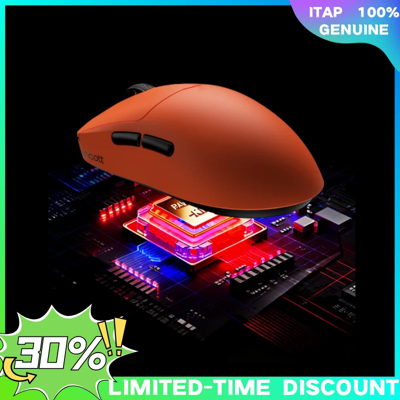 

In Stock Incott G23 Pro Mouse Hot Swap Wireless 8k Mice Ergonomics E-sports Games Mouse Customized Pc Accessories Gaming Mouse