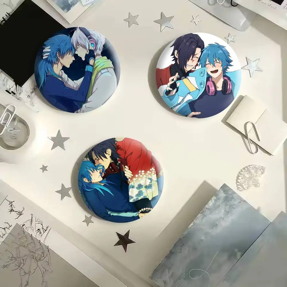 D-DRAMAtical Murder Clear Aoba Brooches Cartoon Badge Pins Backpack Hat Accessories Friend Gift