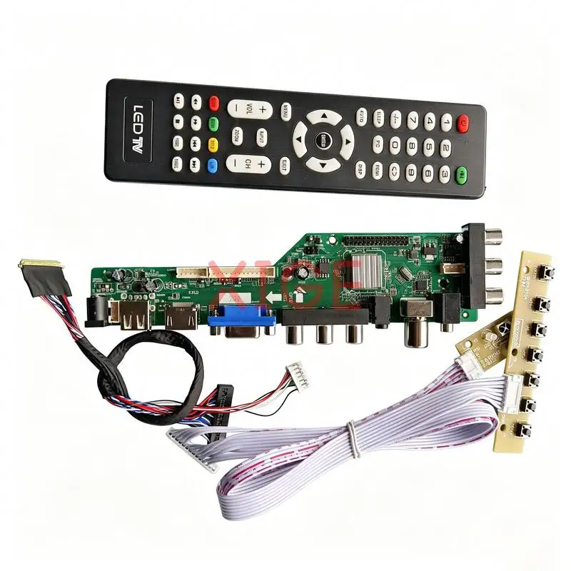 

Controller Board Fit N156BGE BT156GW02 BT156GW01 N156B6 40-Pin LVDS HDMI/VGA/AV/USB/DVB 1366x768 1366*768 Laptop Screen Kit DIY