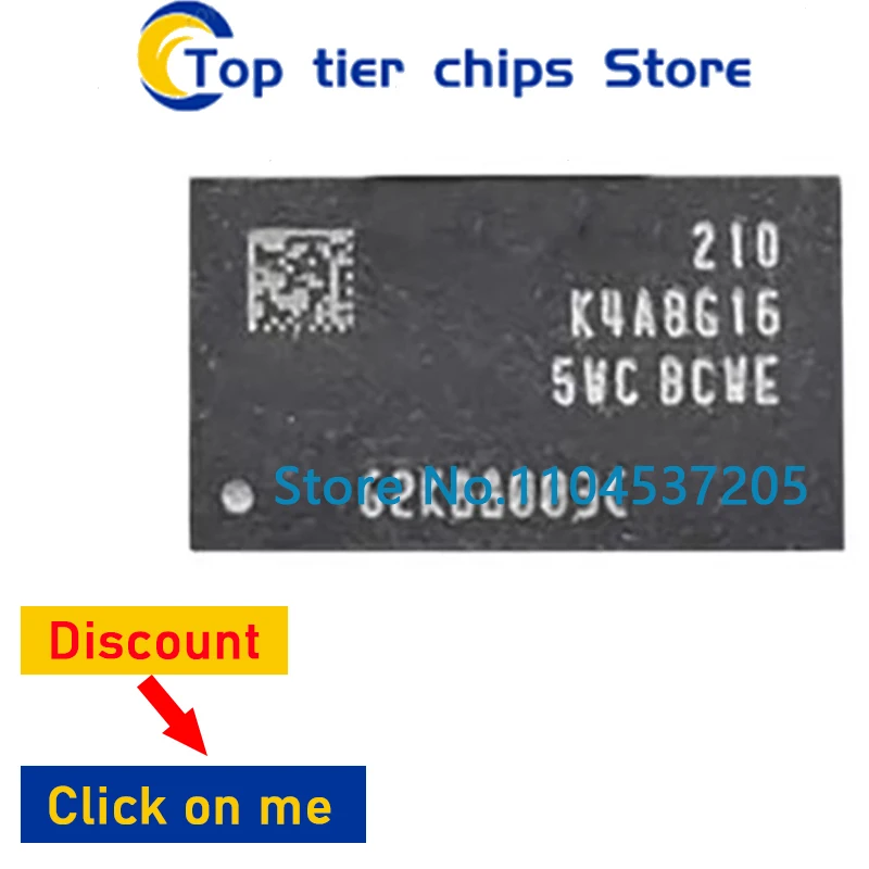 

(2-5 шт.) 100% оригинал, новый K4A8G165WC-BCWE K4A8G16 DDR4