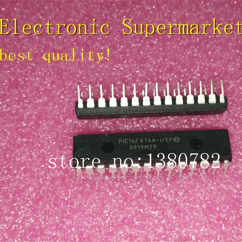 

Free Shipping 50pcs/lots PIC16F876A-I/SP PIC16F876A PIC16F876 16F876A-I/SP DIP-28 New original IC In stock!