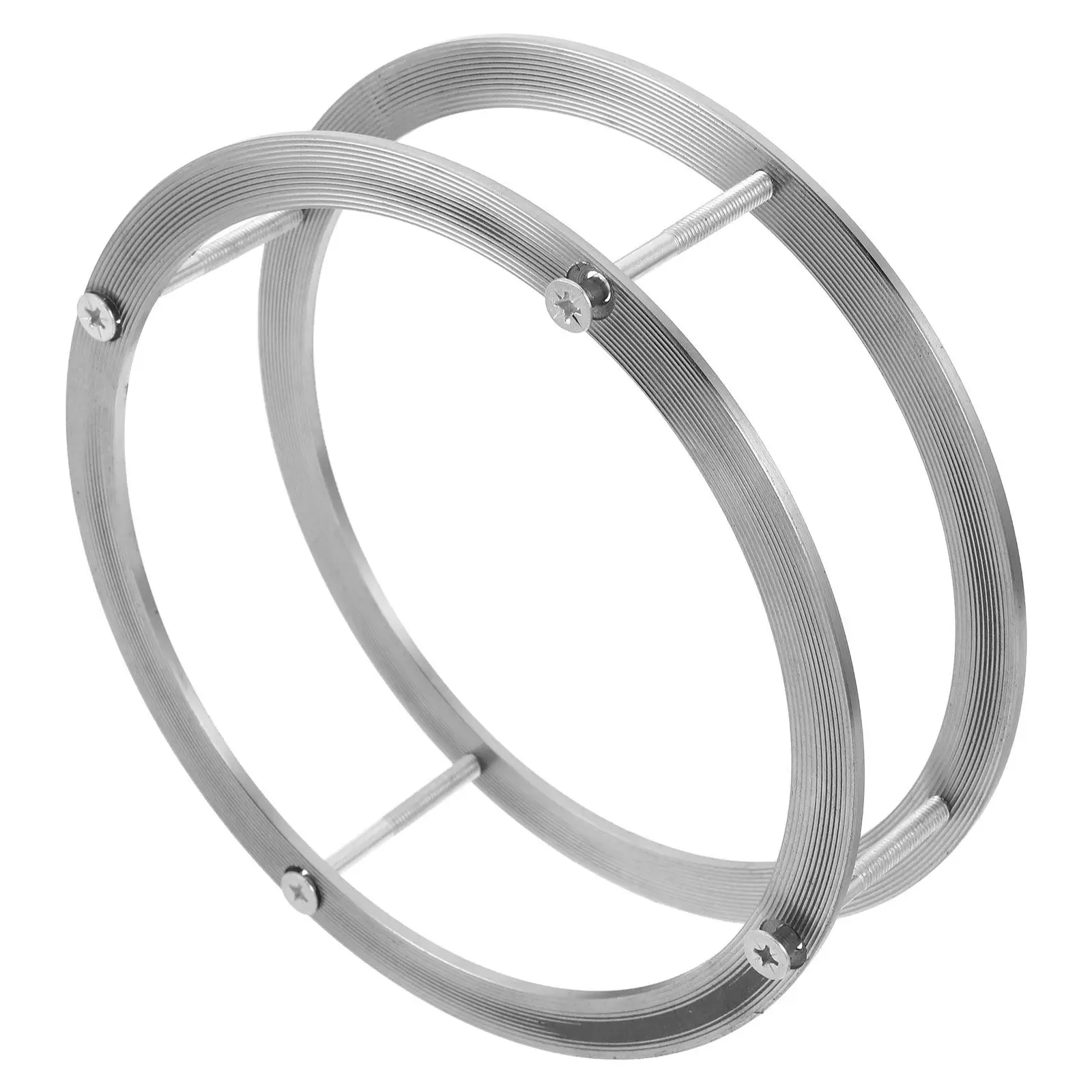 Corn Wheat Powder Mill Screen Ring 8.2 Inch Thick Metal Sieve Replacement Stable Ring for Grain Crusher Grinder Part Home Use