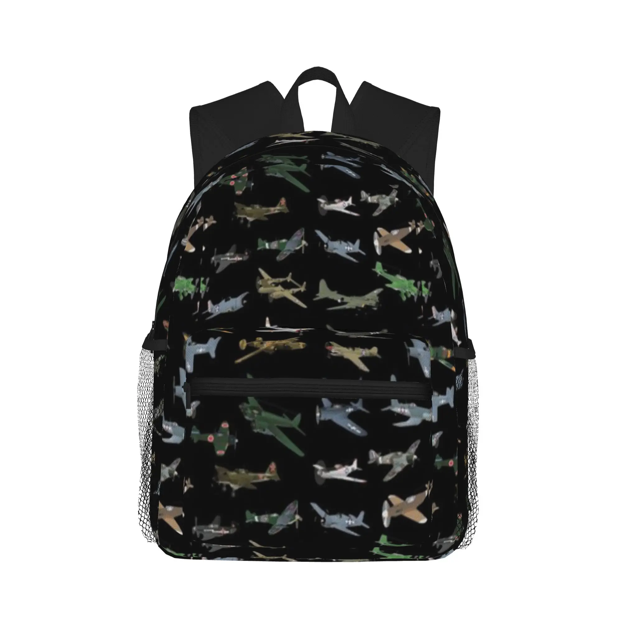 

Various WW2 Airplanes Casual Backpack for Students and Adults Bags for women