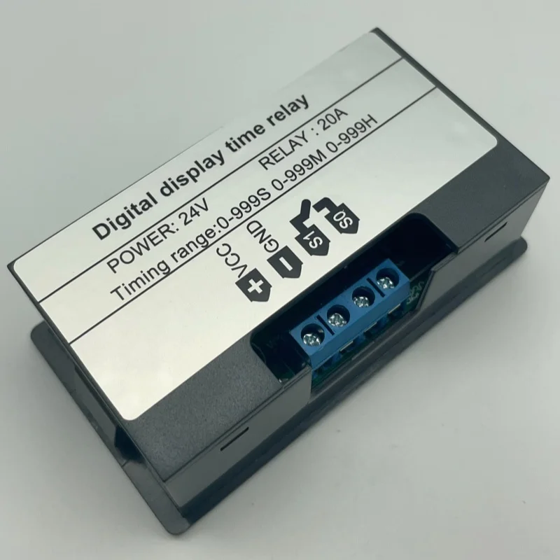 T3230 12V 24V 220VDigital Time Delay Relay Dual LED Display Cycle Timer Control Switch Adjustable Timing Relay Time Delay Switch