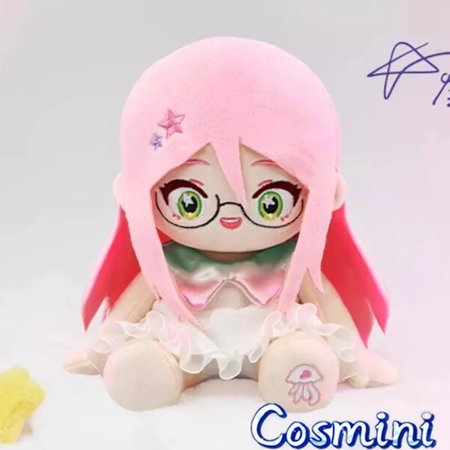 20cm 면 플러시 인형 COS 애니메이션 외계인 무대 봉제 인형 애니메이션 주변 인형 어린이 및 성인 팬 수집용 선물