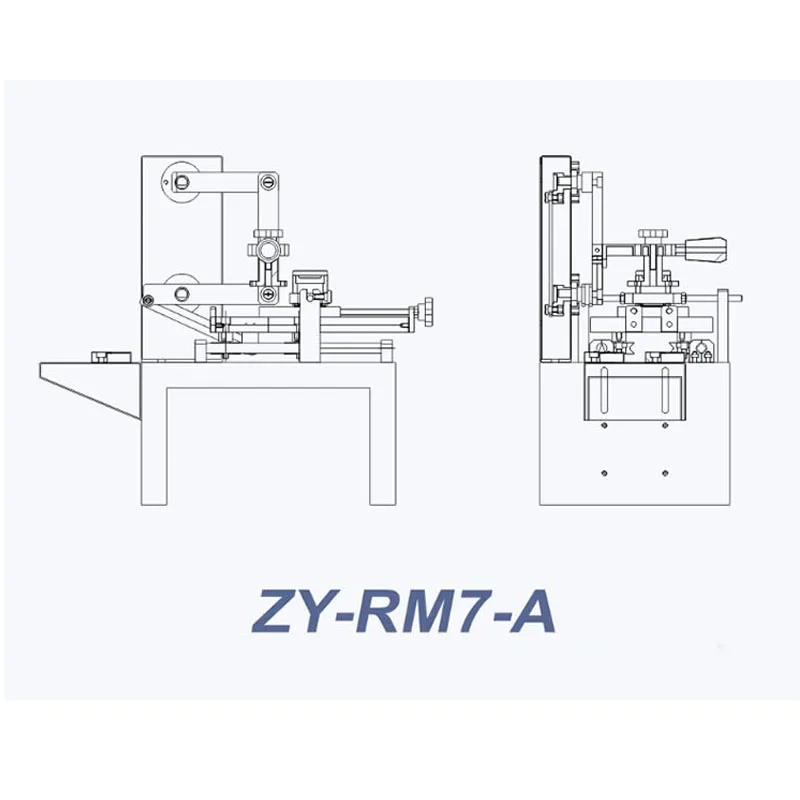 ZY-RM7-A manuelle Stempel kissen druckmaschine Umwelt Desktop-Tinten strahl drucker Tinten digitale Chargen nummer Produktions datum Codierung