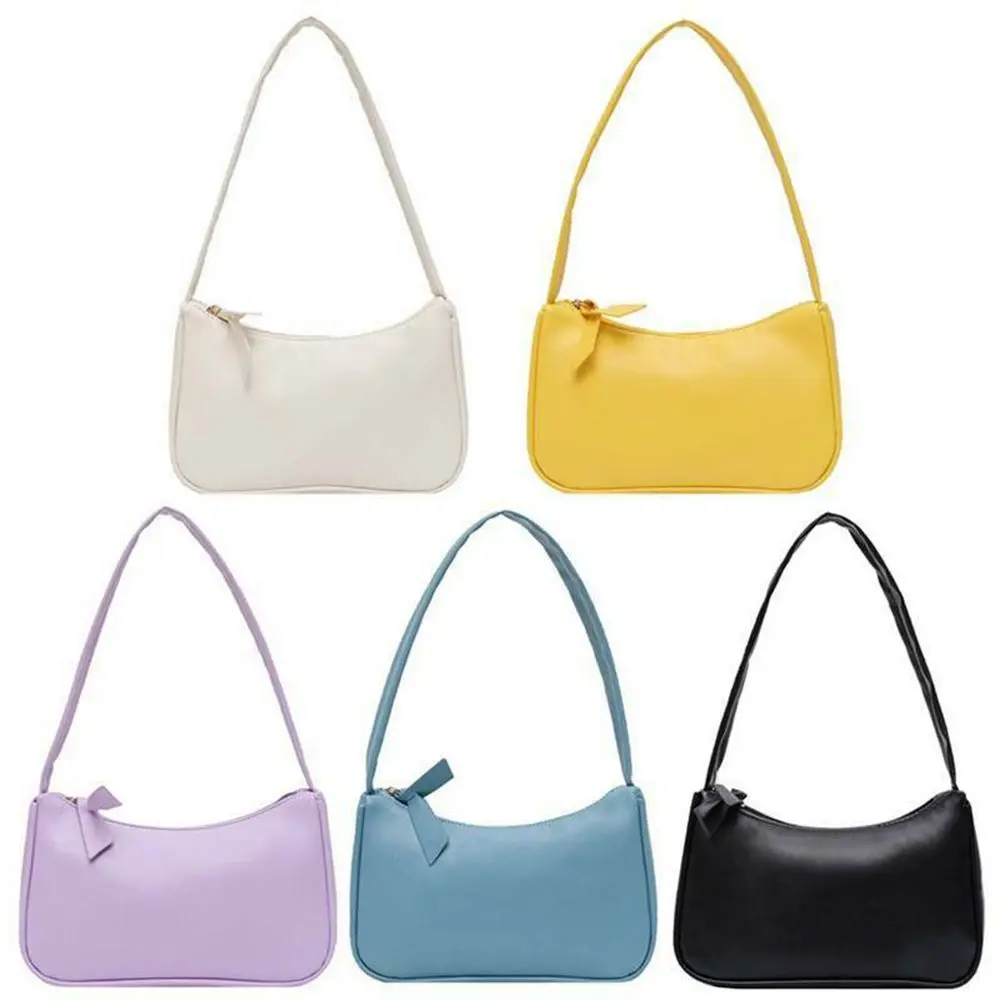 Fashion Casual Leather Totes Subaxillary Bags Shoulder Mini Retro Bag Messenger Handbags