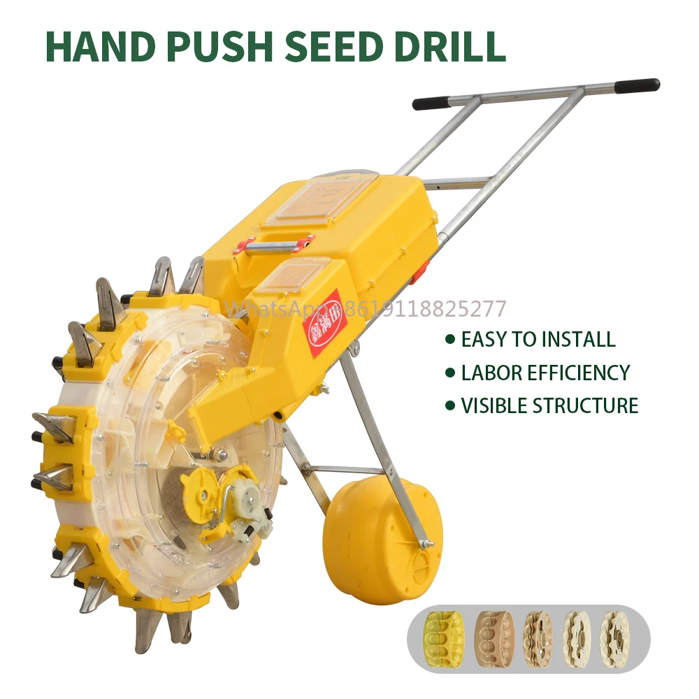 sowing and fertilizing manual maize seeder small veget seed planter potato seeder