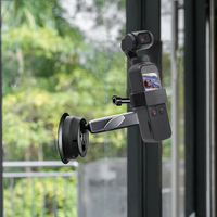 Car Suction Cup Holder Adapter Mobile Phone Clip for GoPro /OSMO Pocket 1 2 / DJI Action / Insta360 Camera Mount Accessories