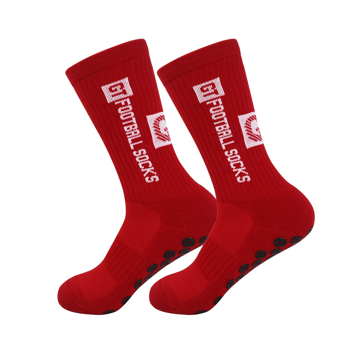 زوج واحد من جوارب كرة القدم غير القابلة للانزلاق للرجال والنساء، جوارب رياضية ناعمة ومريحة من أسفل المنشفة ماصة للعرق وقابلة للتنفس لكرة السلة والرجبي #6