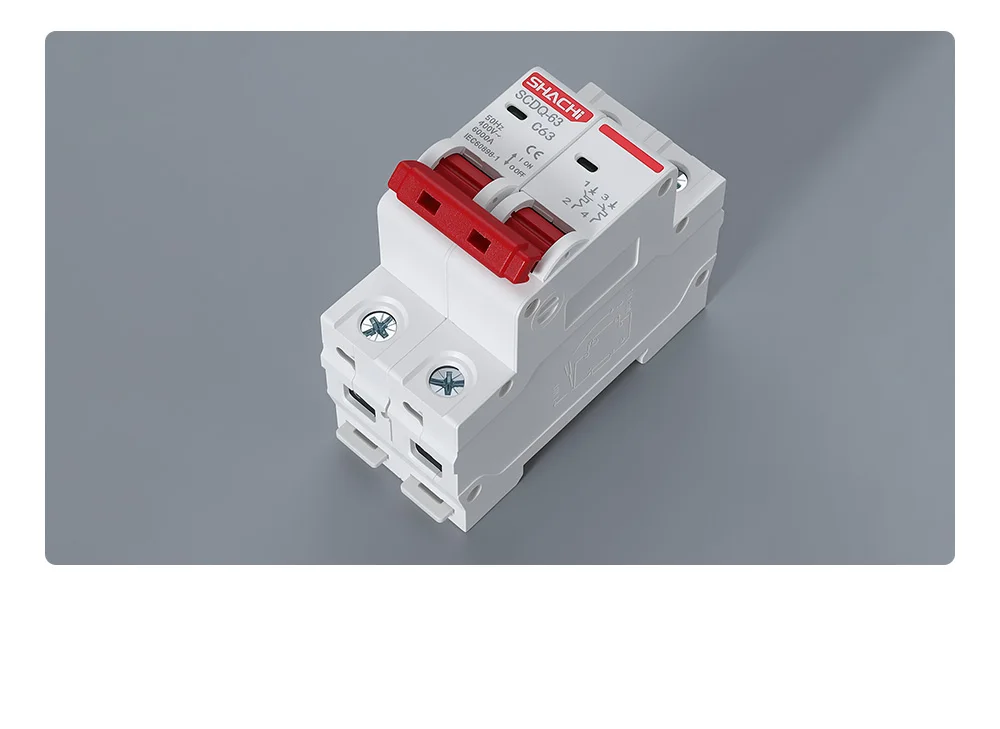 SHACHI AC Mini-Leitungsschutzschalter MCB 2P 16A 20A 25A 32A 40A 63A 220V 400V C-Typ DIN-Schienen-Luftschalter für den Überlastschutz im Haushalt – Detail 17
