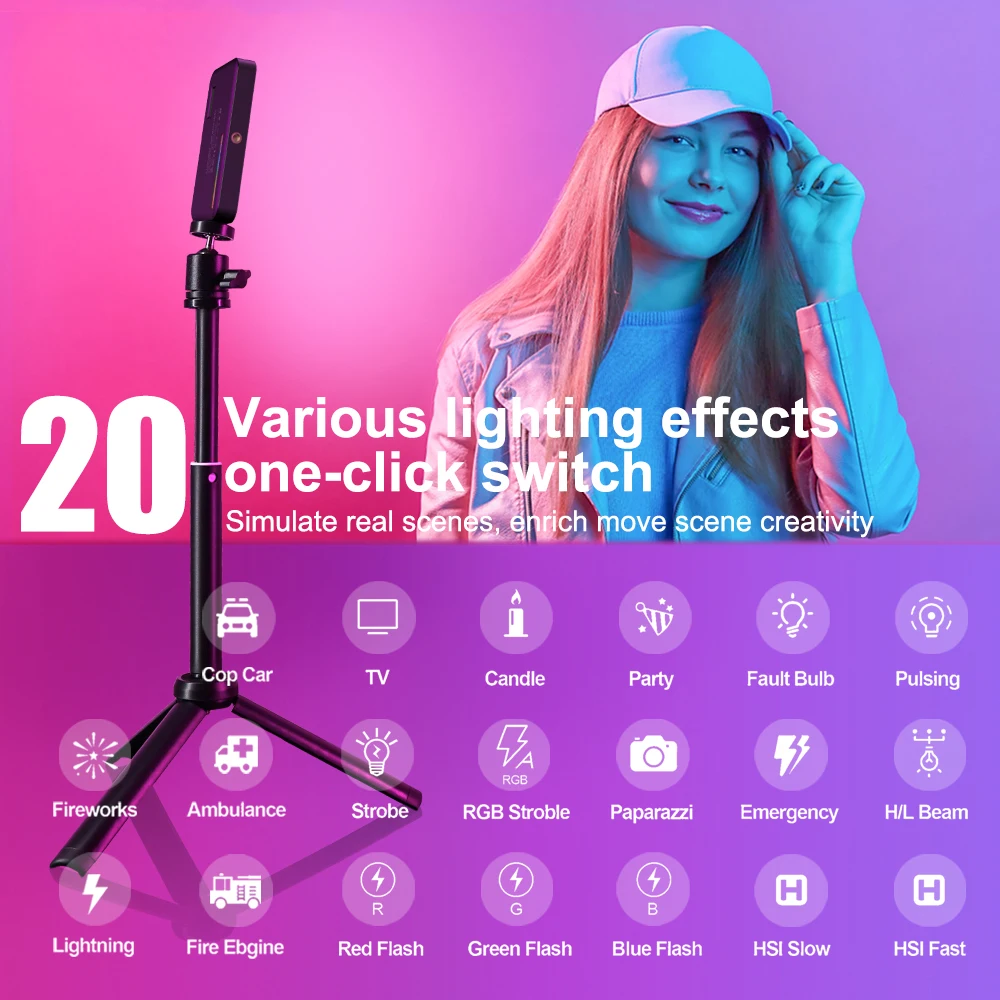LUXCEO V10 PRO الفيديو الضوئي - مراجعة Video Led Light Panel وسعره