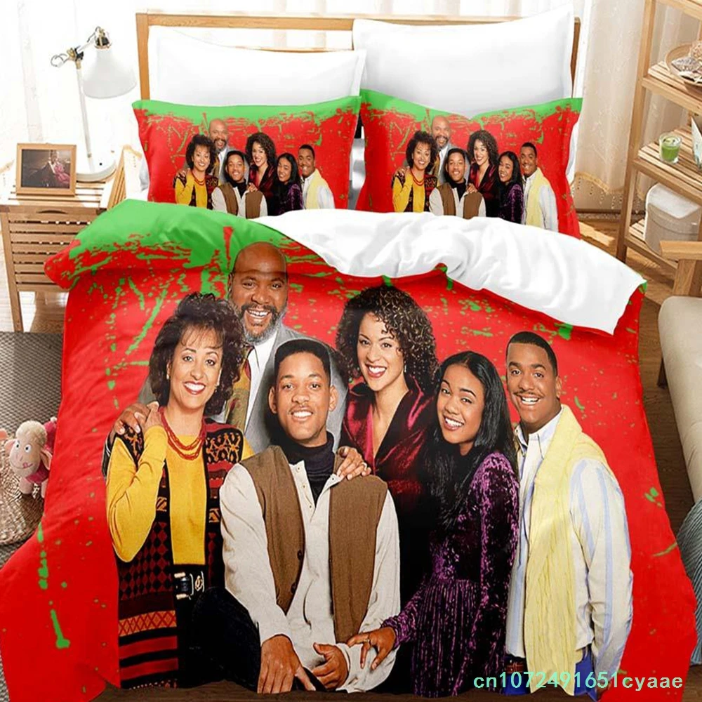 New Popular The Fresh Prince Of Bel-Air Bedding Set Single Twin Full Queen King Size Bed Set Adult Kid Bedroom Duvetcover Sets