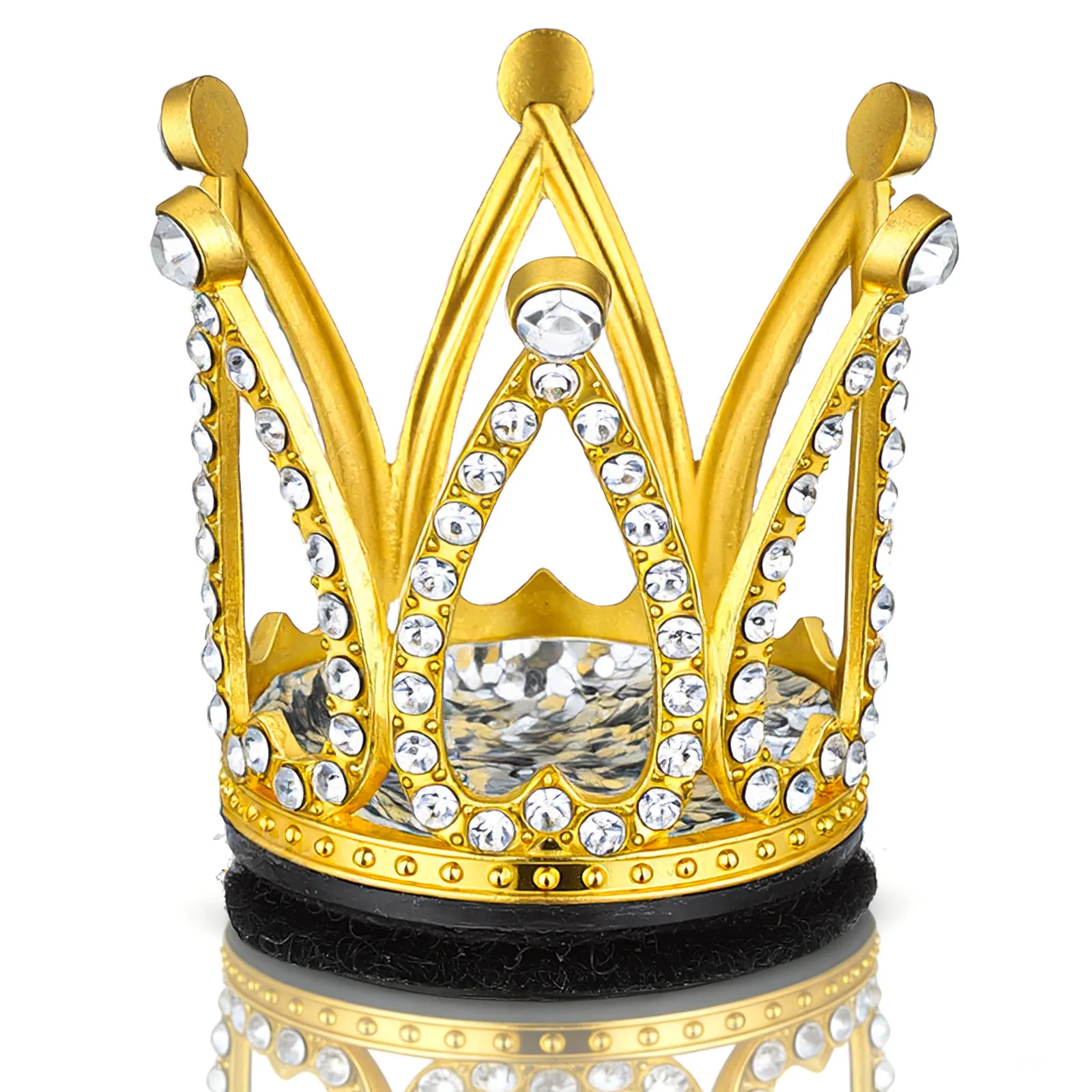 Crown Small Decoration Ornaments Motorcycle Accessories Ski Helmet Decorationfor Women Rhinestone Crown Helmet Accessory Girls