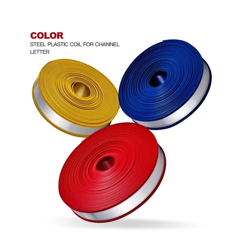 

Хит продаж, цветная стальная пластиковая катушка из сплава, домашний рекламный канал, алфавит, текст, логотип, индивидуальная обработка резки