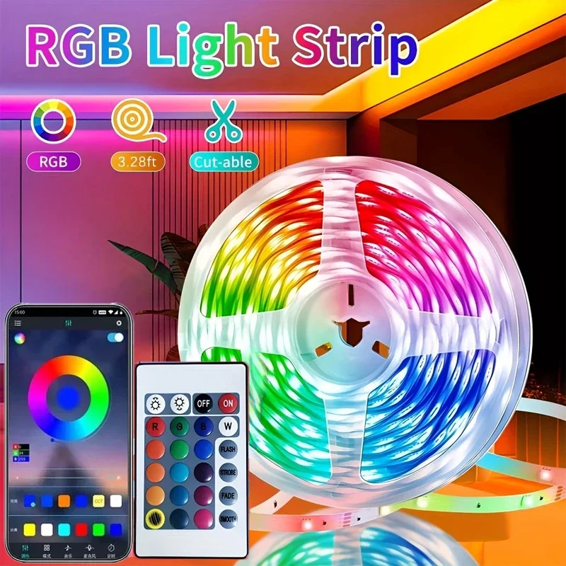 bande-lumineuse-led-rgb-pop-1-30m-alimentee-par-usb-flexible-5v-bluetooth-application-et-telecommande-changement-de-couleur-pour-decoration-de-salle-festival