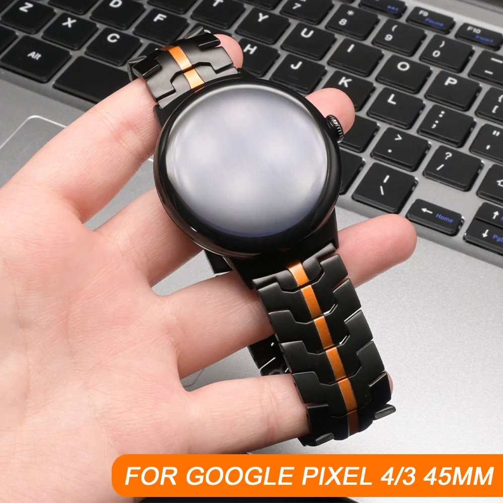 �y�Z�[�����z�X�e�����X�|�o���h Google Pixel Watch 4 45mm �u���X���b�g���^���X�g���b�v GOOGLE Pixel 3 45mm �����Y�������v�o���h�A�N�Z�T���[
