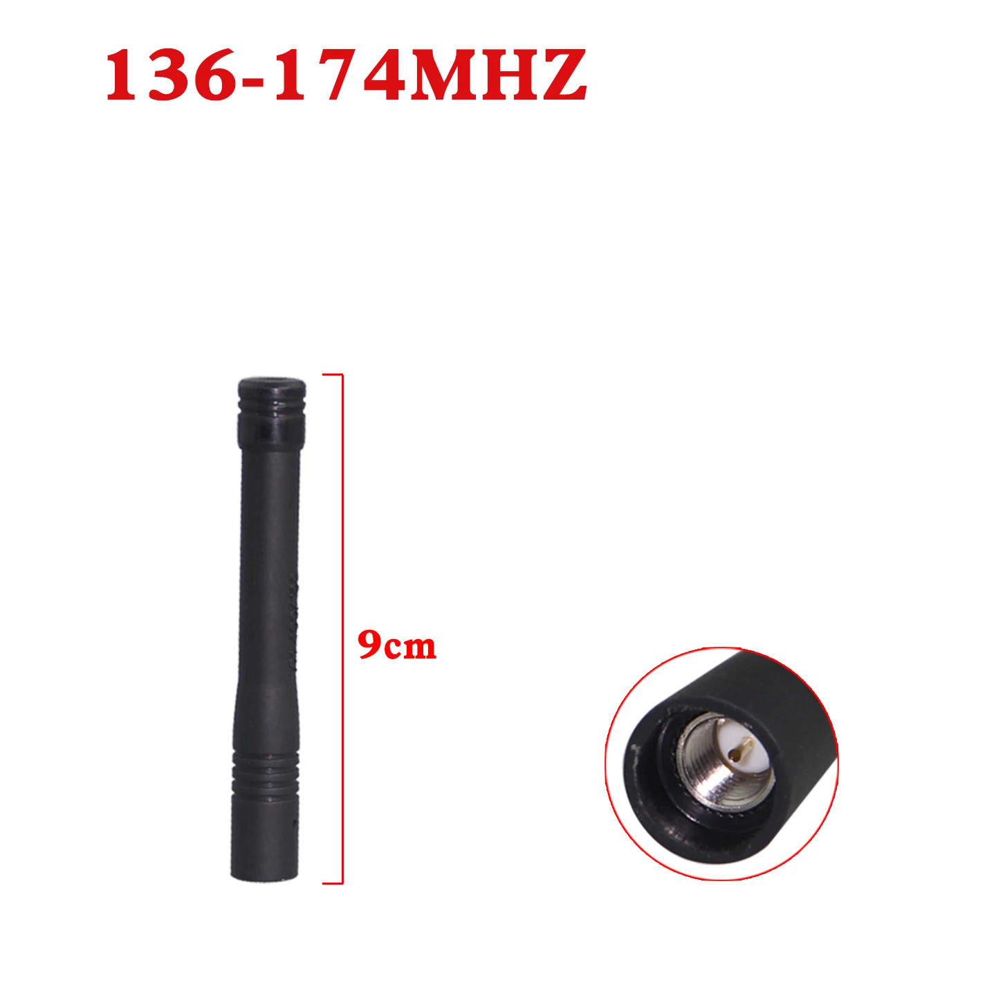 VHF Or UHF SMA-Male Antenna for Vertex Standard VX150 VX151 VX152 VX160 VX168 VX180 VX210 VX400 VX800 TWalkie Talkie Accessories