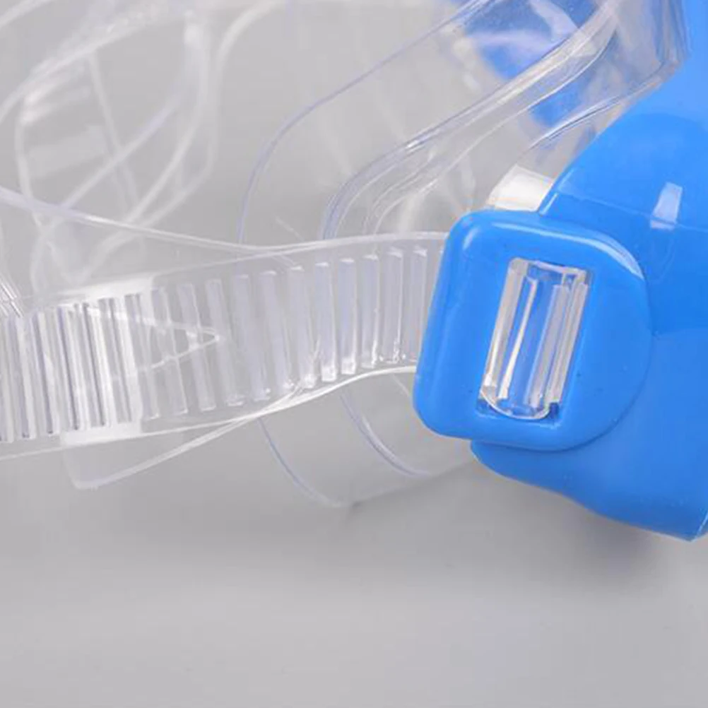 

Snorkeling Set Diving Goggles Flipper Mask Breathing Tube Blue Child