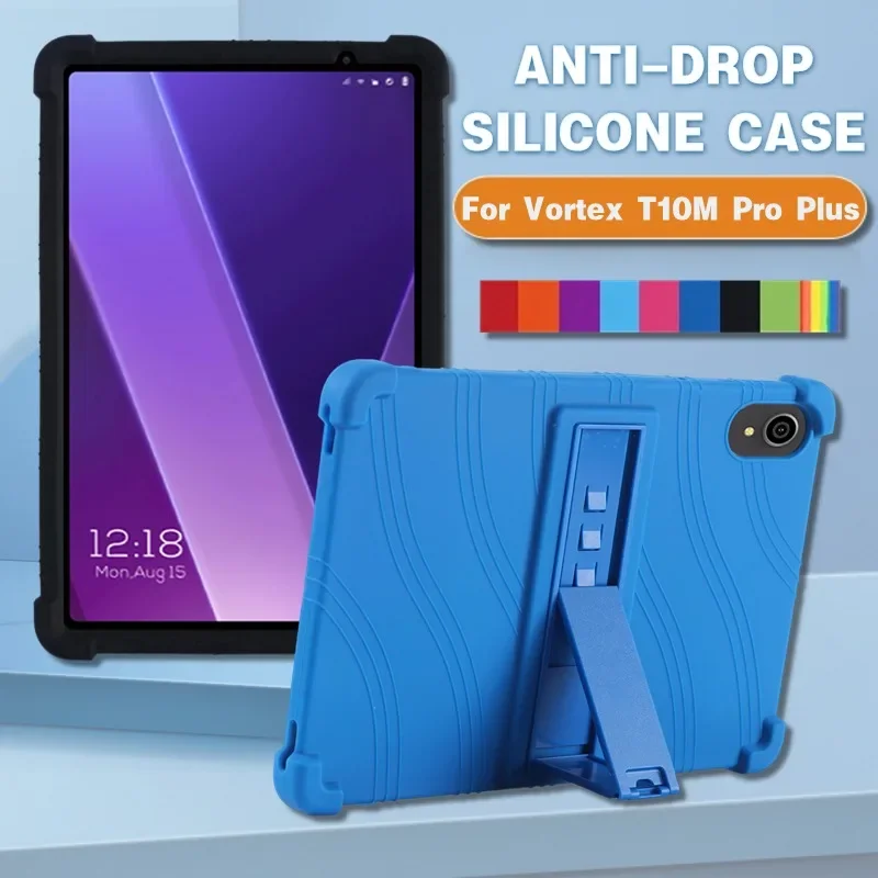 

Для Vortex T10M Pro Plus 10,1-дюймовый противоударный чехол для планшета Baken D10A 10,1-дюймовая мягкая силиконовая подставка, регулируемый защитный чехол
