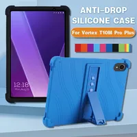 For Vortex T10M Pro Plus 10.1 inch Tablet Shockproof Cover Baken D10A 10.1 inch Soft Silicon Stand Adjustable Protective Shell