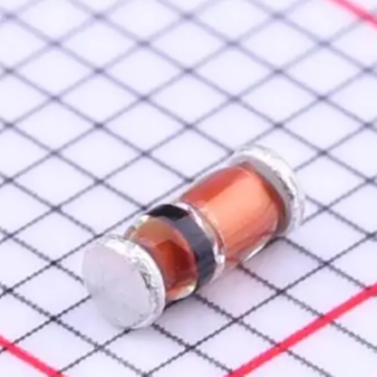 20PCS BAS85,115 SOD80C MiniMELF LL-34 NEW Original 800mV@100mA 30V 2.3uA@25V 200mA 0.2A 1pcs Freestanding Schottky barrier diode