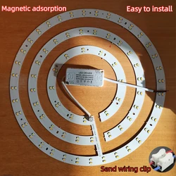 LED Fan Light Source Ceiling Fan Replacement Wick Circular Light Board Circular Light Panel Patch Ceiling Light