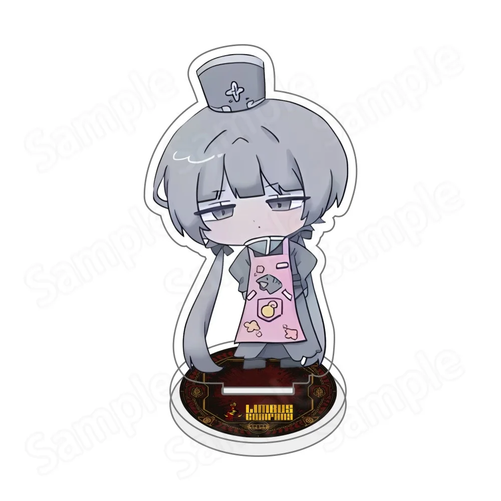 New Limbus Company Yi Sang 10cm Acrylic Stand keychain Faust Toy Model Figure Display Anime Goods Collection Desk Decoration Orn
