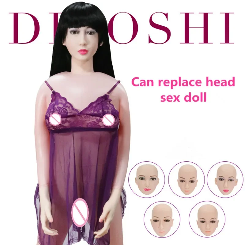 

Newest! Inflatable Sex Doll Head Can Be Replaced Inflatable Sex Doll With Hands and Feet Man Masturbator Adult Products Sex Shop